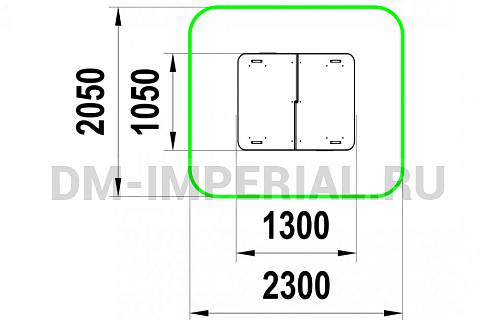 Уличное оборудование, Игровое оборудование, Детский игровой домик Елочка МФ 1.86 МФ 1.86