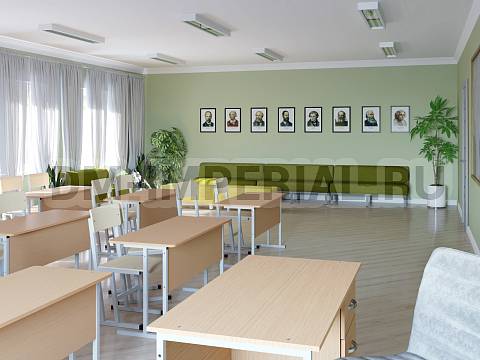 Оснащение школ, Мягкая мебель для школ, Диван 2-х местный на металлокаркасе ШМ-ММ-015