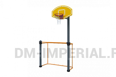 Ворота для игры в мяч и баскетбольная стойка W-06-010