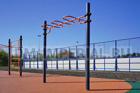 Уличное оборудование, Спортивное оборудование, Рукоход Змейка W-03-001 W-03-001