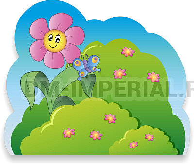 "Цветочек", резной стенд