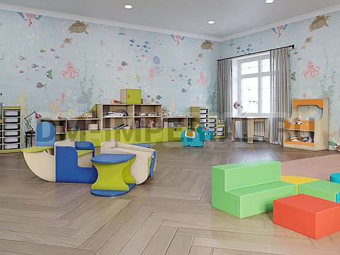 Оснащение детских садов, Игровая мебель, Магазин ИМ-010