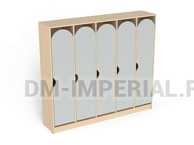 Шкаф 5-ти секционный на цоколе стандарт