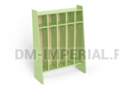 Шкаф для полотенец напольный 5-ти секционный