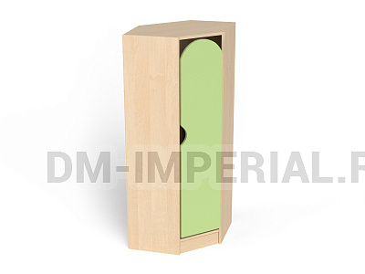 Шкаф 1-но секционный на цоколе стандарт угловой