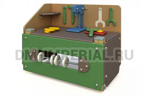 Уличное оборудование, Игровое оборудование, Детская игровая форма Мастерская МФ 1.136 МФ 1.136