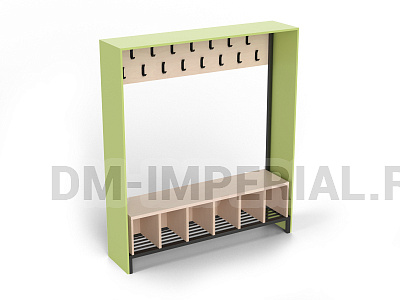 Комплект модулей гардеробных на 13 мест