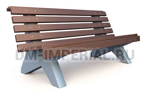 Уличное оборудование, Садово-парковое оборудование, Диван парковый Д 1.30 Д 1.30