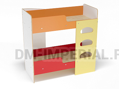 Кровать 2-х ярусная Машенька