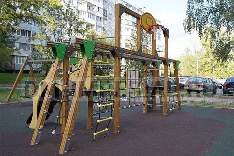 Уличное оборудование, Спортивное оборудование, Спортивный миникомплекс СП 1.108 СП 1.108