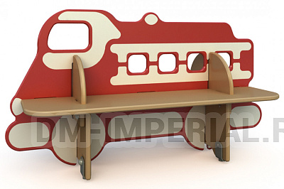 Скамейка Пожарная машина СД 1.11