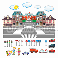 "Правила дорожного движения" Магнитный стенд