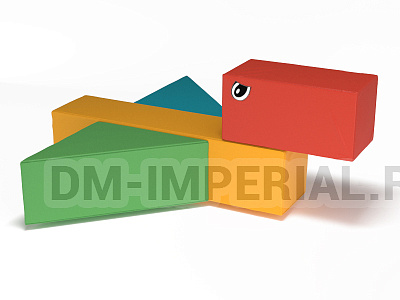 Мягкие игровые модули Пеликан