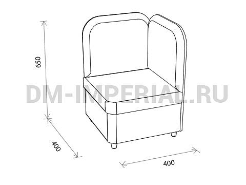 Оснащение детских садов, Мягкая мебель, Угловой диван Карапуз ММ-010-УД