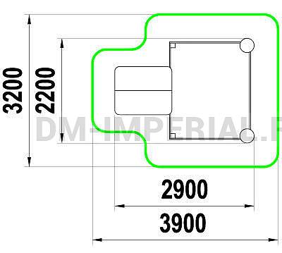 Уличное оборудование, Игровое оборудование, Детская песочница Ягодный дворик МФ 1.75 МФ 1.75