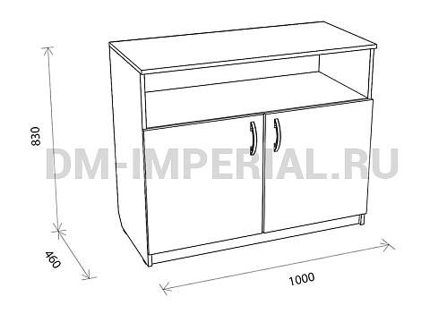 Офисная мебель, Тумбы в офис, Тумба офисная Т 1.40 Т-1.40
