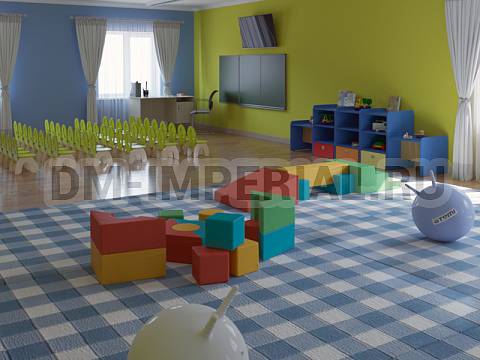 Оснащение детских садов, Мягкие модули, Мягкий конструктор Сказка ММ-МК-03.026