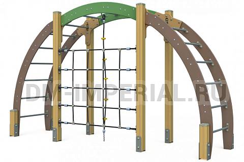 Уличное оборудование, Спортивное оборудование, Детский рукоход РУ 1.6 РУ 1.6