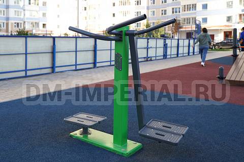 Уличное оборудование, Спортивное оборудование, Тренажер двойной Твистер-Маятник ТР 2.01 ТР 2.01