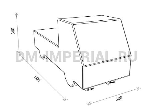 Оснащение детских садов, Мягкие модули, Контурная игрушка Грузовая машина ММ-КИ-047 Оснащение детских садов, Мягкие модули, Контурная игрушка Грузовая машина ММ-КИ-047