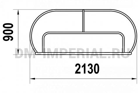 Уличное оборудование, Спортивное оборудование, Ворота для хоккея СП 1.57 СП 1.57