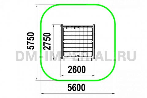 Уличное оборудование, Спортивное оборудование, Спортивный миникомплекс СП 1.101 СП 1.101