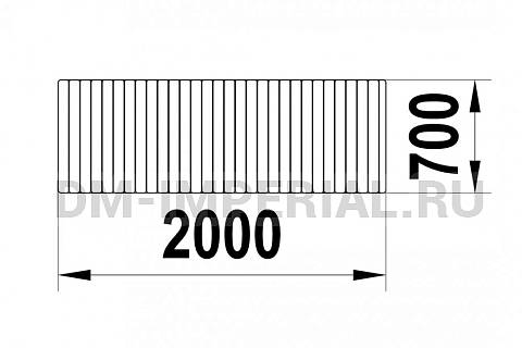 Уличное оборудование, Садово-парковое оборудование, Диван парковый Д 1.32 Д 1.32