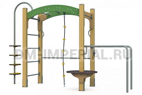 Уличное оборудование, Спортивное оборудование, Детский рукоход РУ 1.9 РУ 1.9