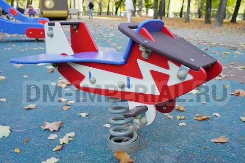 Уличное оборудование, Игровое оборудование, Качалка на пружине Самолет КА 1.9 КА 1.9