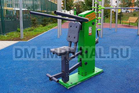 Уличное оборудование, Спортивное оборудование, Тренажер Жим на брусьях с изменяемой нагрузкой ТР 1.72.1 ТР 1.72.1