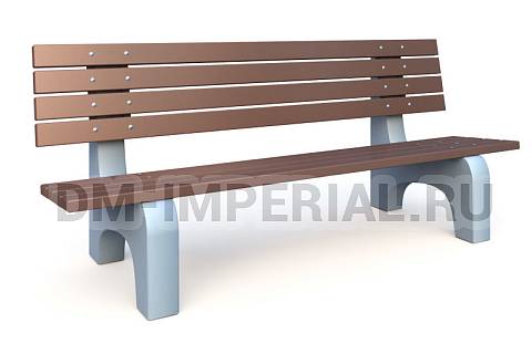 Уличное оборудование, Садово-парковое оборудование, Диван парковый Д 1.31 Д 1.31
