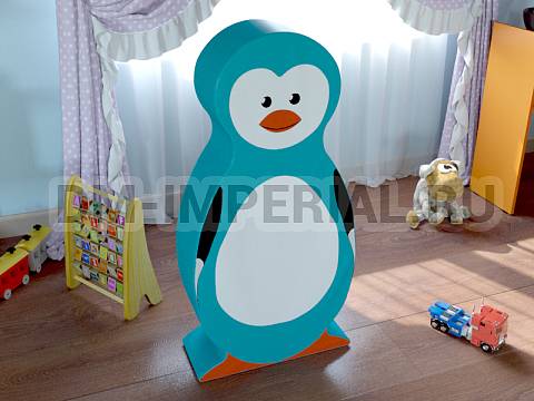 Оснащение детских садов, Мягкие модули, Контурная игрушка Пингвиненок ММ-КИ-006