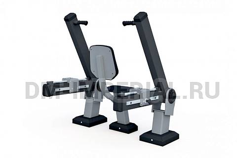 Уличное оборудование, Спортивное оборудование, Силовой тренажёр Жим от груди ТР 5.03 ТР 5.03