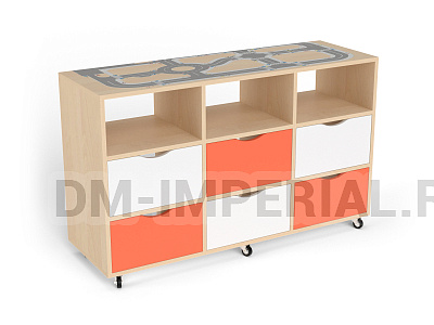 Тумба мобильная игровая