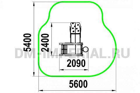 Уличное оборудование, Спортивное оборудование, Спортивный миникомплекс СП 1.109 СП 1.109