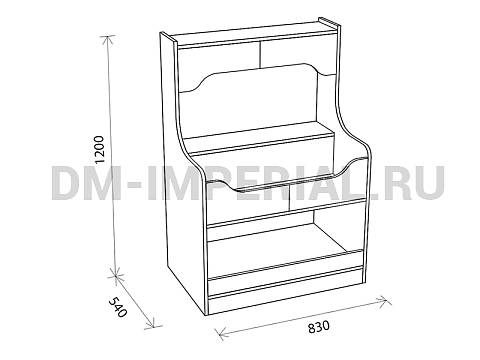 Оснащение детских садов, Игровая мебель, Магазин ИМ-010