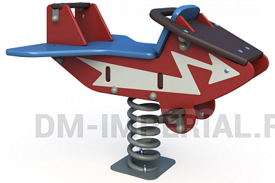 Качалка на пружине Самолет КА 1.9