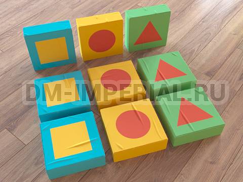 Оснащение детских садов, Мягкие модули, Развивающие мягкие модули Фигурки ММ-РМ-01.004