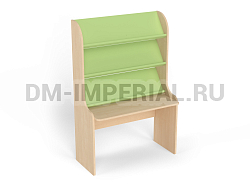 Детский стеллаж для книг со столешницей