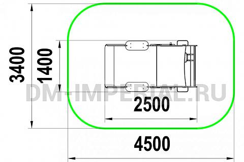 Уличное оборудование, Игровое оборудование, Детская песочница Пожарная МФ 1.60 МФ 1.60