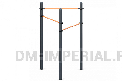 Три разноуровневых турника W-02-005