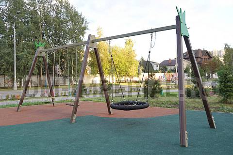 Уличное оборудование, Игровое оборудование, Качели КАЧ 1.18 КАЧ 1.18