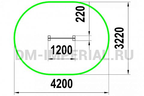 Уличное оборудование, Спортивное оборудование, Стенка для перелезания СП 1.91 СП 1.91