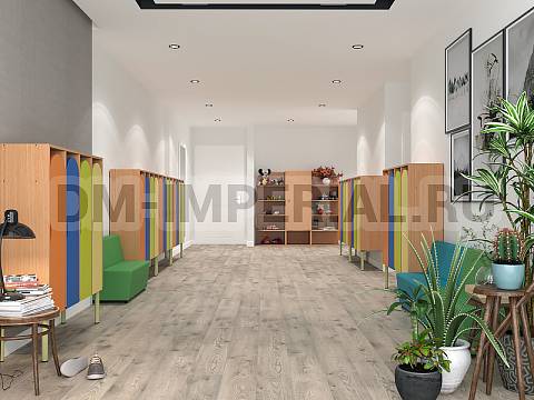 Оснащение детских садов, Шкафы, Шкаф 4-х секционный на металлокаркасе стандарт ШР-004-С-4