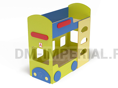 Кровать 2-х ярусная Автобус