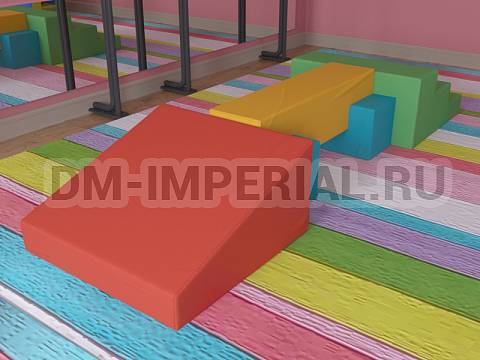 Оснащение детских садов, Мягкие модули, Мягкие спортивные модули Набор 5 ММ-СМ-02.008