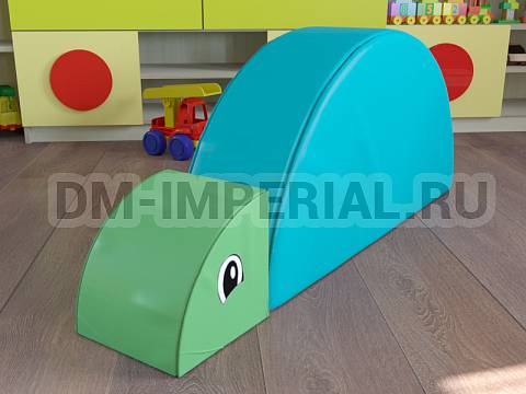 Оснащение детских садов, Мягкие модули, Мягкие игровые модули Черепашка ММ-ИМ-01.004