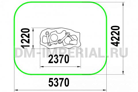 Уличное оборудование, Игровое оборудование, Песочный столик Крокодил МФ 1.101 МФ 1.101