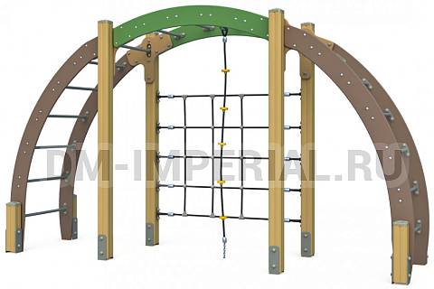 Уличное оборудование, Спортивное оборудование, Детский рукоход РУ 1.6 РУ 1.6