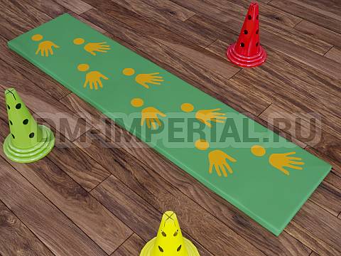 Оснащение детских садов, Мягкие модули, Развивающие мягкие модули Дорожка 4 ММ-РМ-04.017